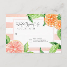 RSVP Rustic Striped Citrus Pink Grapefruit Sinaasa