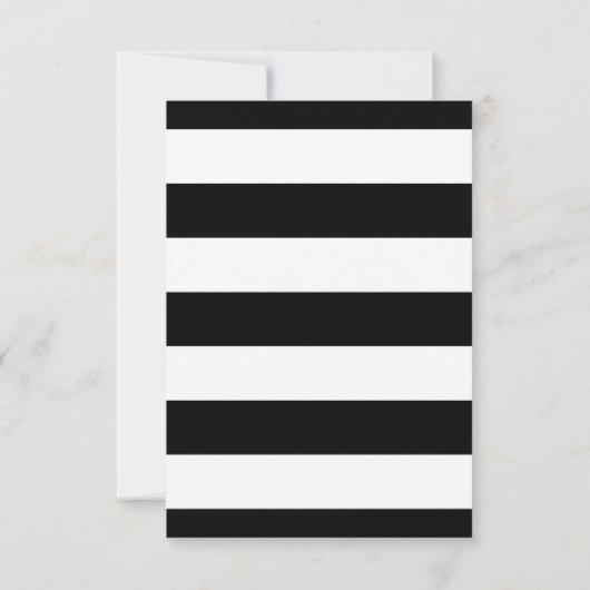 RSVP Rustic Sunflower Black White Striped (Achterkant)