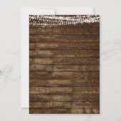 RSVP rustieke boerderij String Lights Land Kaart (Achterkant)