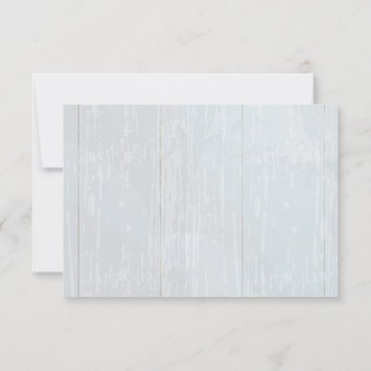 RSVP Rustieke Hanging Mason Jar Wedding (Achterkant)