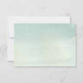 RSVP Rustige bergen bossen bruiloft RSVP (Achterkant)