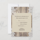 RSVP Rustige Trouw Beige Parel Kant Hout Jute 4 (Achterkant)