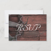 RSVP - Rustisch wielweddenschap met rode Barn (Voorkant)