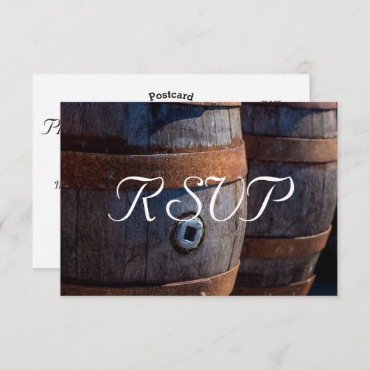 RSVP - Rustisch wijnbouwareaal op het platteland (Voorkant / Achterkant)