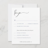 RSVP Script Classic RSVP Insert-Kaart (Voorkant)
