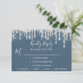 RSVP Silver Grey Drift Wedding Event Confetti (Staand voorkant)