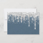 RSVP Silver Grey Drift Wedding Event Confetti (Achterkant)