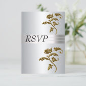 RSVP Silver Kaart (Staand voorkant)