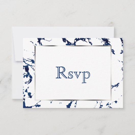 RSVP Silver, Navy Blue en White (Achterkant)