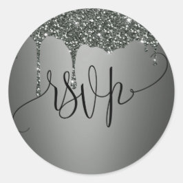 RSVP Silver Sticker
