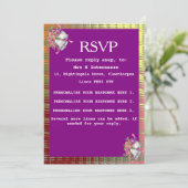 RSVP-Sjabloon Kaart (Staand voorkant)