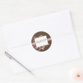 RSVP-Stickers Ronde Sticker (Envelop)