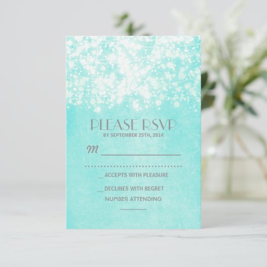  RSVP - string lights - blauw (Staand voorkant)