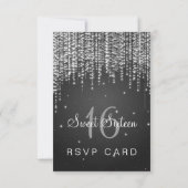 RSVP Sweet Sixteen Party Night Dazzle Black (Achterkant)