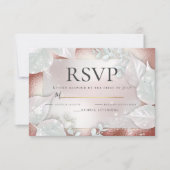 RSVP | Terracotta Pearl Shimmer Kaart (Voorkant)