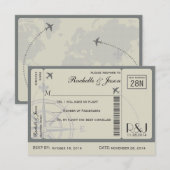 RSVP Ticket Airlines (Voorkant / Achterkant)
