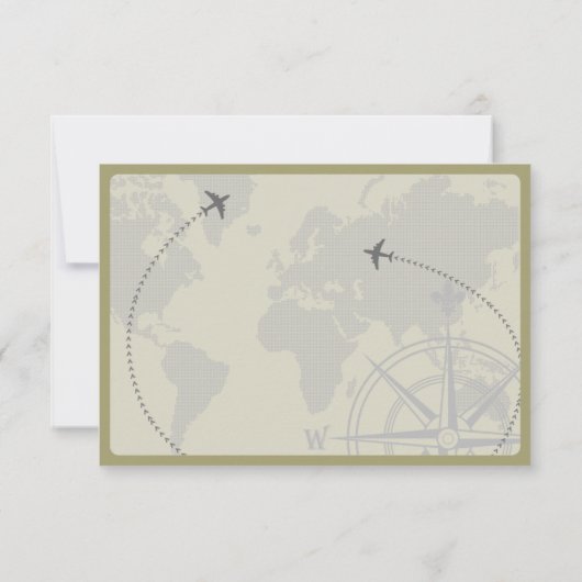 RSVP Ticket Airlines Kaart (Achterkant)
