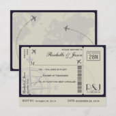 RSVP Ticket Airlines Kaartje (Voorkant / Achterkant)