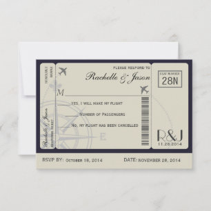 RSVP Ticket Airlines Kaartje