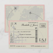RSVP Ticket Airlines Kaartje (Voorkant / Achterkant)