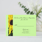 RSVP-trouwacceptatiekaart RSVP Kaartje (Staand voorkant)