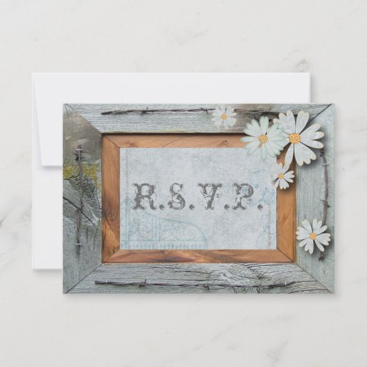 RSVP trouwerij Kaartje (Voorkant)