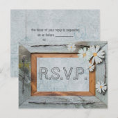 RSVP trouwerij Uitnodiging Briefkaart (Voorkant / Achterkant)
