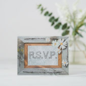 RSVP trouwerij Uitnodiging Briefkaart (Staand voorkant)