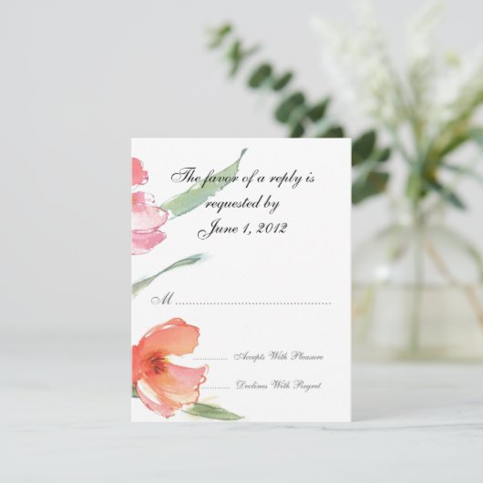 RSVP-trouwkaarten en uitnodigingen (Staand voorkant)