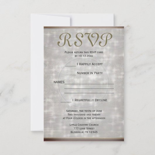 RSVP - Trouwliefdesverhaal Romantisch (Achterkant)