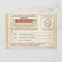  RSVP TROUWtelegrammen Kaartje