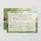  RSVP-trouwuitnodigingen Kaart (Voorkant / Achterkant)