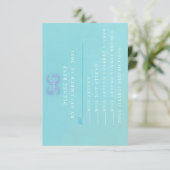 RSVP uit toreders Kaartje (Staand voorkant)