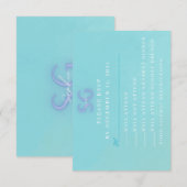 RSVP uit toreders Kaartje (Voorkant / Achterkant)