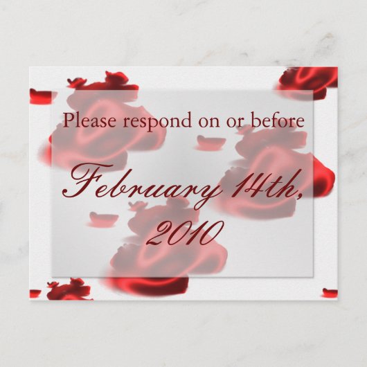 RSVP UITNODIGING BRIEFKAART (Voorkant)