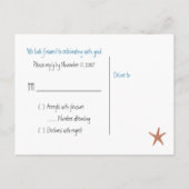 RSVP UITNODIGING BRIEFKAART (Achterkant)