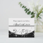 RSVP UITNODIGING BRIEFKAART (Staand voorkant)