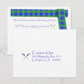 RSVP UITNODIGING BRIEFKAART (Voorkant / Achterkant)