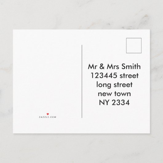 RSVP-uitnodiging voor briefkaart zwart en goud (Achterkant)