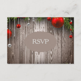 RSVP Uitnodiging voor kerstbruiloft