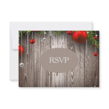 RSVP Uitnodiging voor kerstbruiloft