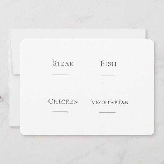 RSVP-uitnodiging voor RWC-weddenschap Kaart (Achterkant)