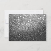 RSVP Uw dag Glitter Fab Black Silver (Achterkant)