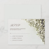 RSVP van  baby's Kaartje (Voorkant / Achterkant)