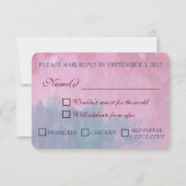 RSVP van de Bourgogne en de marine met maaltijdopt (Achterkant)