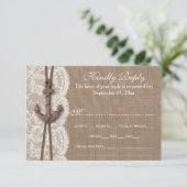 RSVP van het Collectie van het bijtende Nautical A Kaartje (Staand voorkant)