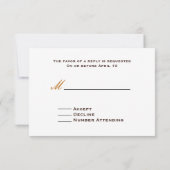 RSVP van het hele huwelijk: Mason Jar Flowers & Ba (Achterkant)