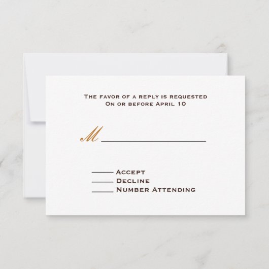 RSVP van het hele huwelijk: Mason Jar Flowers & Ba (Achterkant)