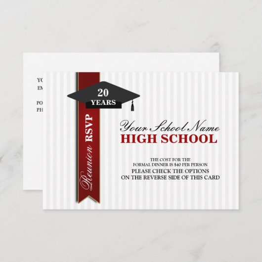 RSVP van hoogleraren (Voorkant / Achterkant)