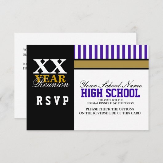 RSVP van hoogleraren (Voorkant / Achterkant)